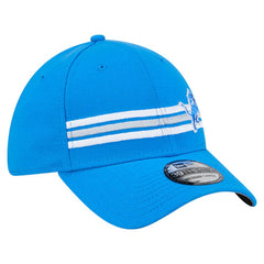 Detroit Lions New Era Stripes 39THIRTY Flex Hat - Blue Hats