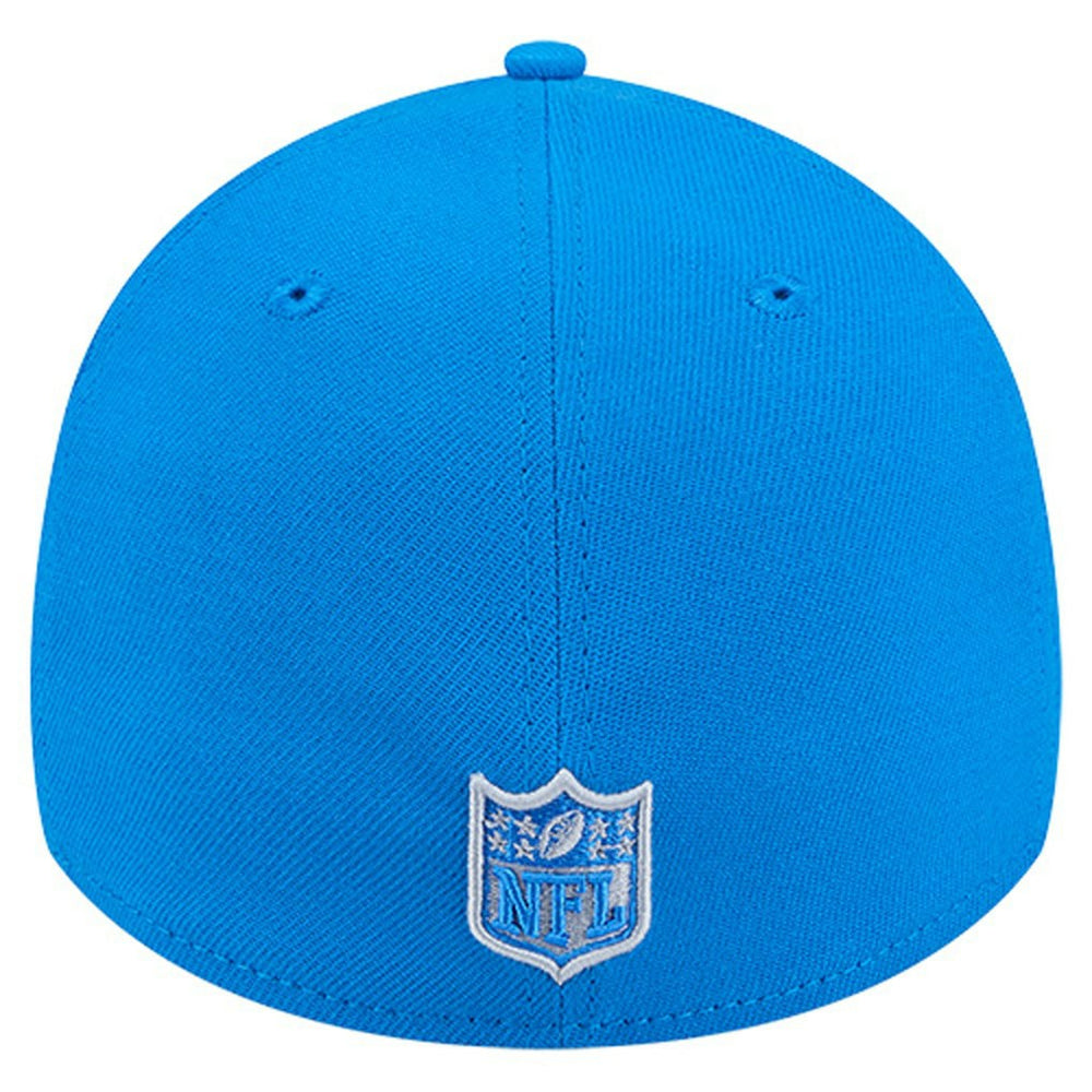Detroit Lions New Era Stripes 39THIRTY Flex Hat - Blue Hats