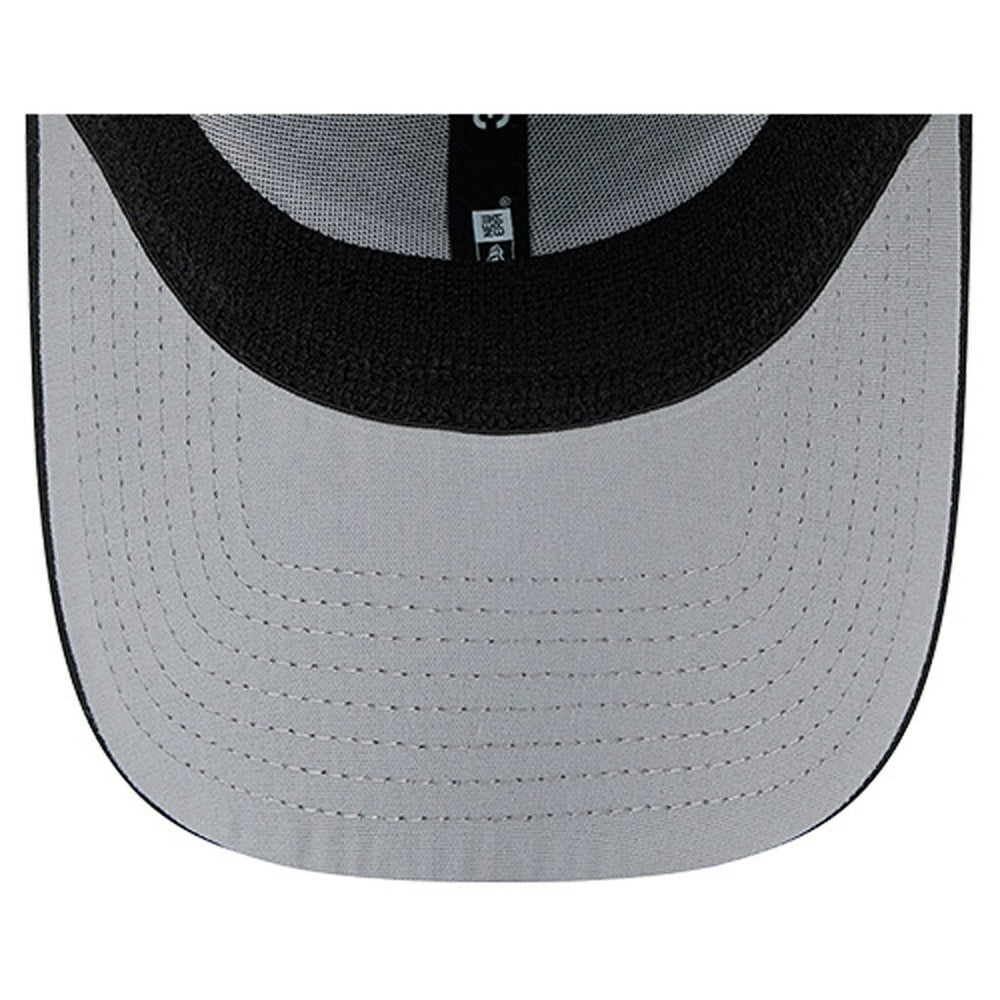 New Orleans Saints New Era Stripes 39THIRTY Flex Hat - Black Hats