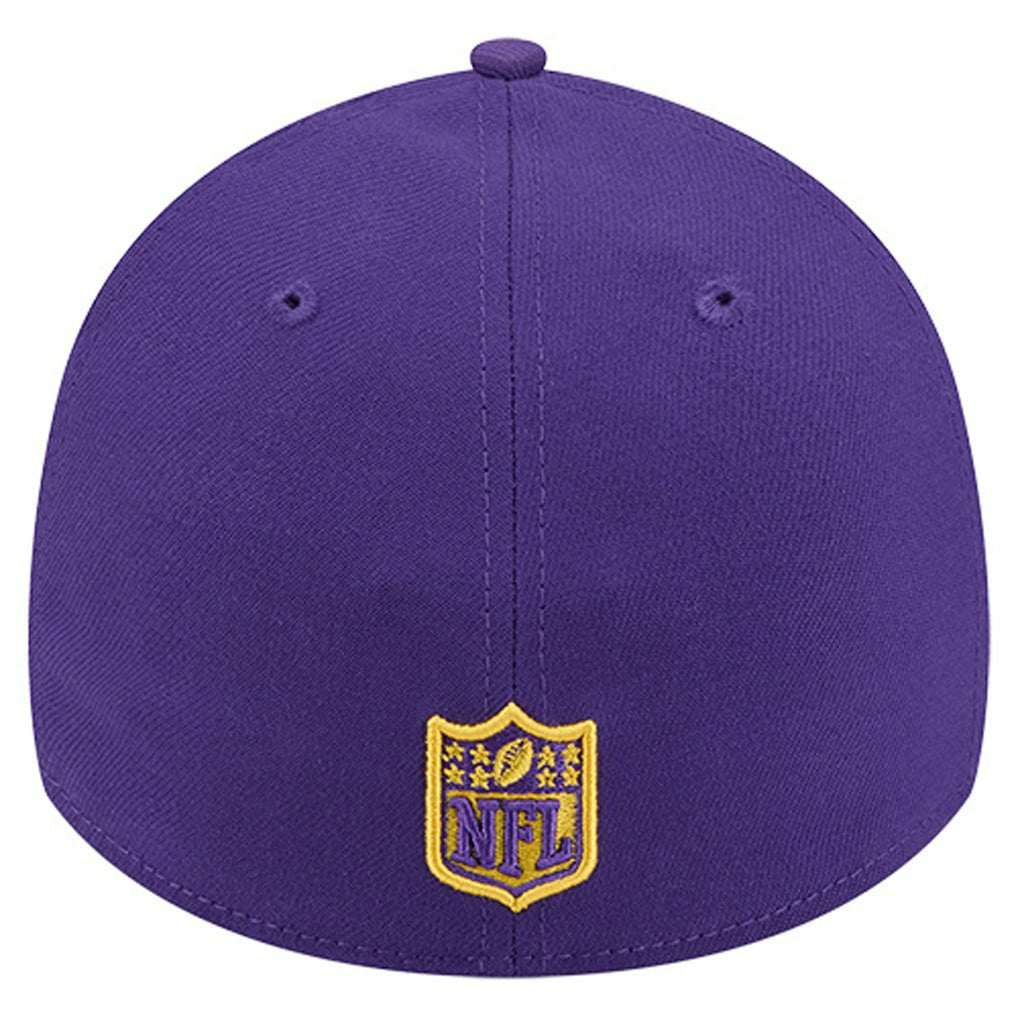 Minnesota Vikings New Era Stripes 39THIRTY Flex Hat - Purple Hats