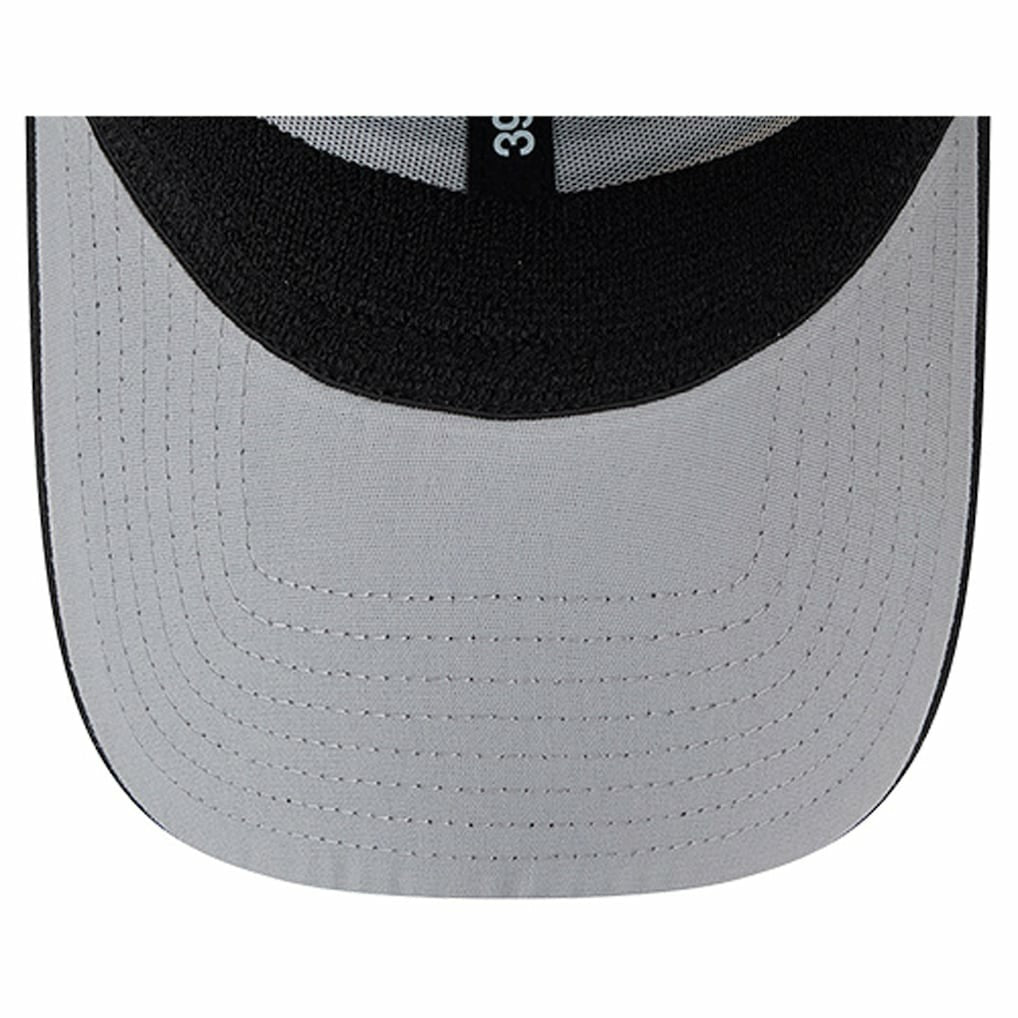 Pittsburgh Steelers New Era Stripes 39THIRTY Flex Hat - Black Hats