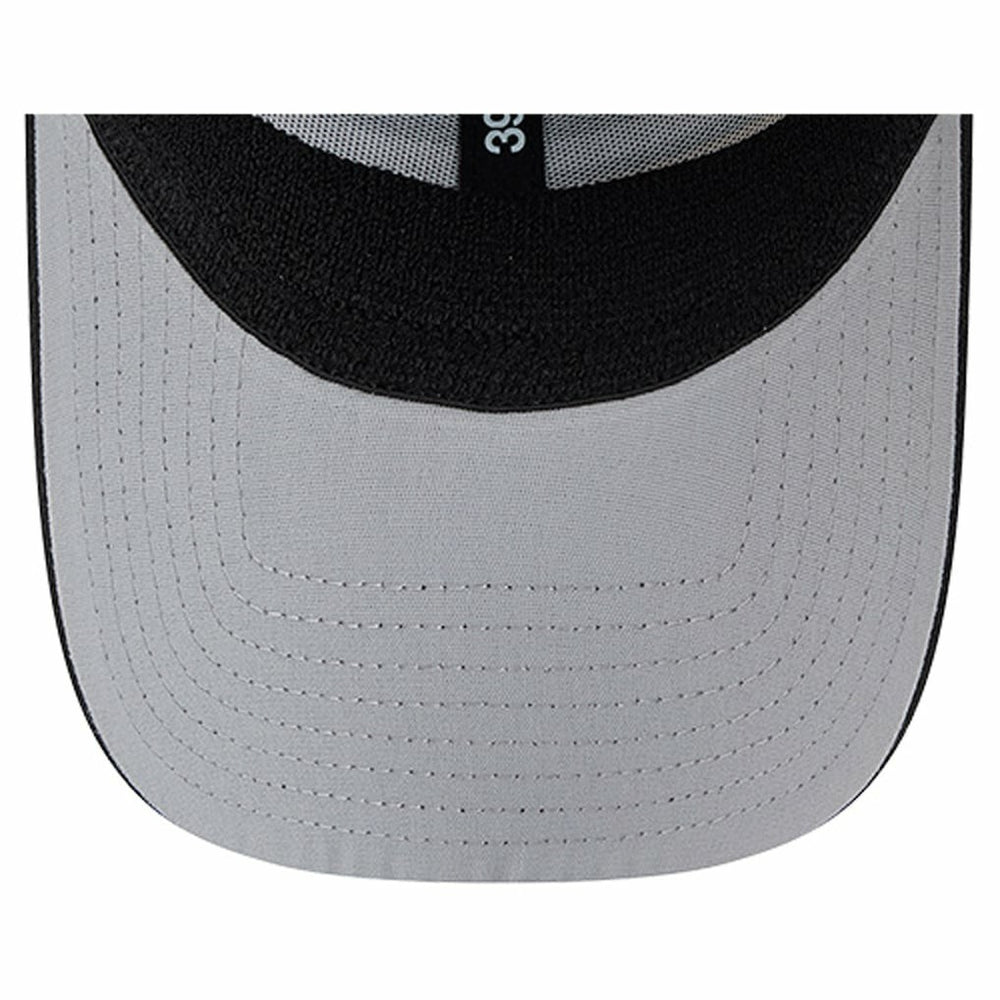 Pittsburgh Steelers New Era Stripes 39THIRTY Flex Hat - Black Hats