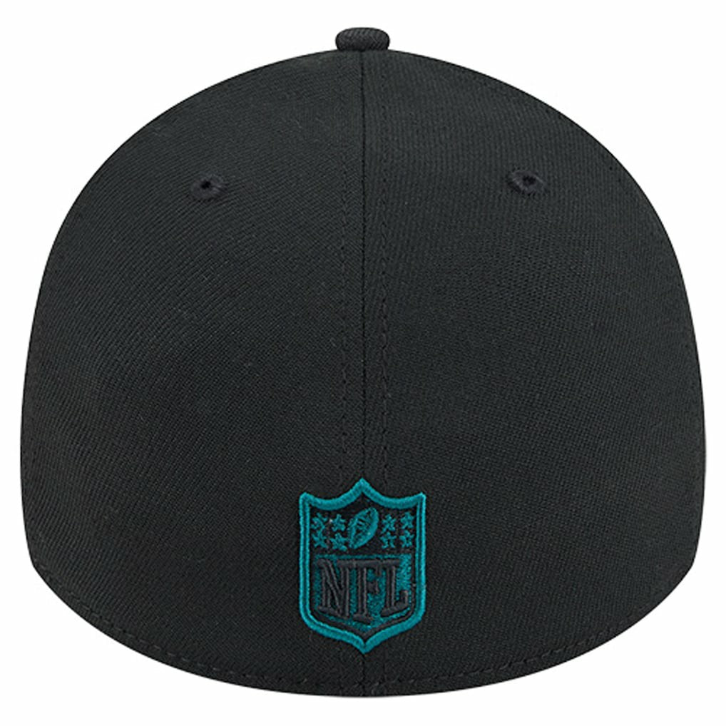 Philadelphia Eagles New Era Stripes 39THIRTY Flex Hat - Black Hats