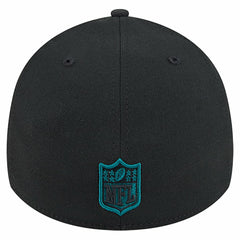 Philadelphia Eagles New Era Stripes 39THIRTY Flex Hat - Black Hats