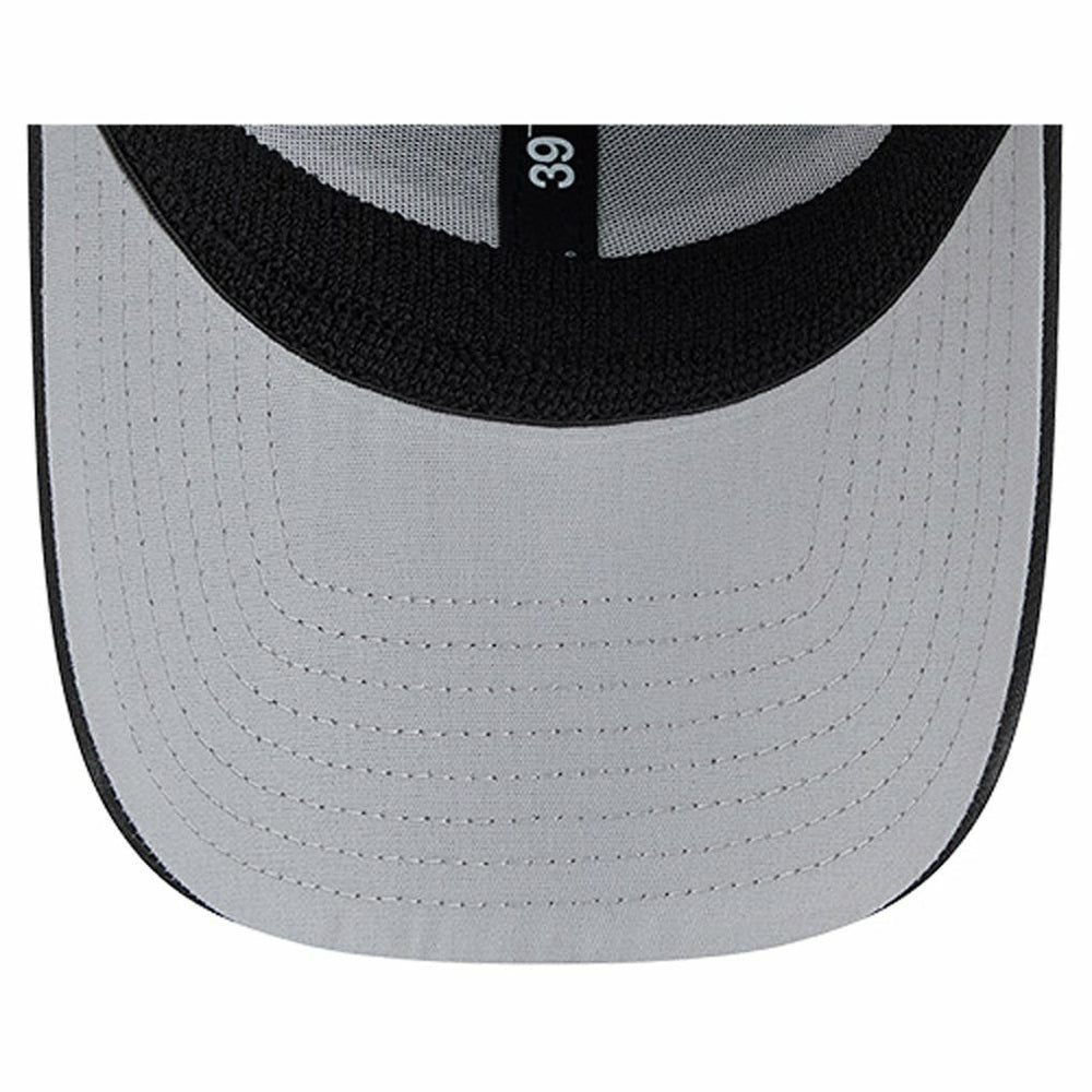 Philadelphia Eagles New Era Stripes 39THIRTY Flex Hat - Black Hats