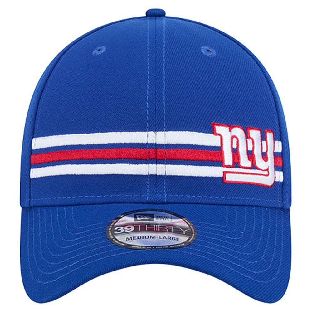 New York Giants New Era Stripes 39THIRTY Flex Hat - Royal Hats