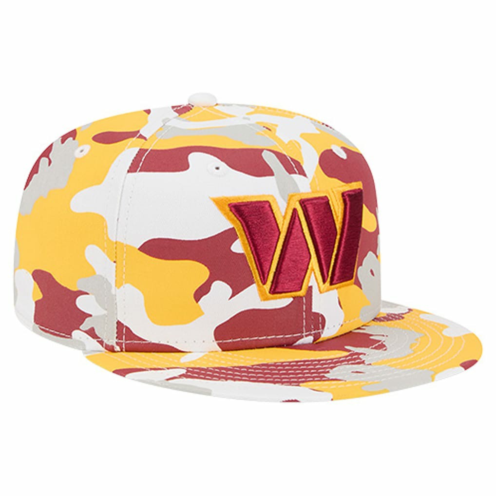 Washington Commanders New Era 59FIFTY Fitted Hat - Gold/Burgundy Hats