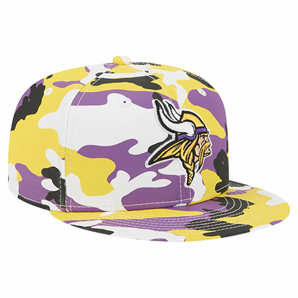 Minnesota Vikings New Era 59FIFTY Fitted Hat - Gold/Purple Hats