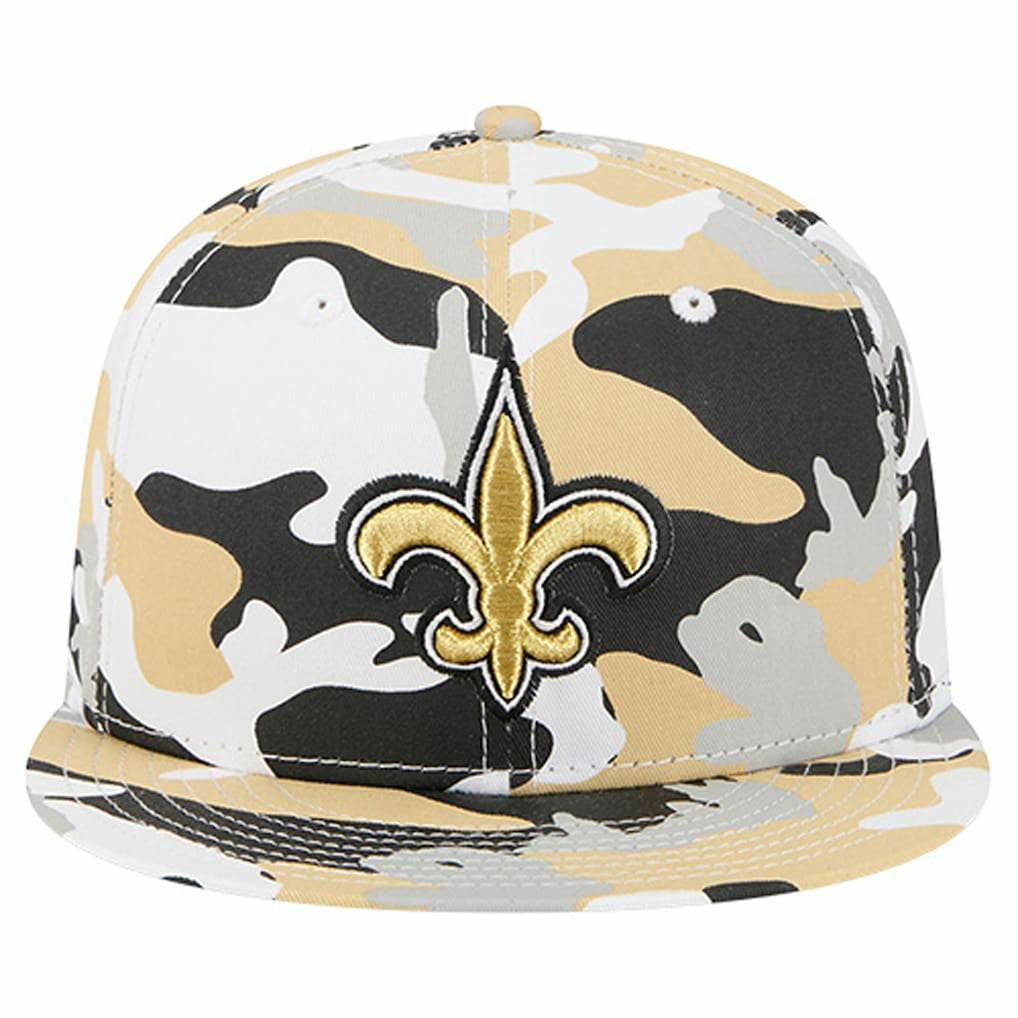 New Orleans Saints New Era 59FIFTY Fitted Hat - Gold/Black Hats