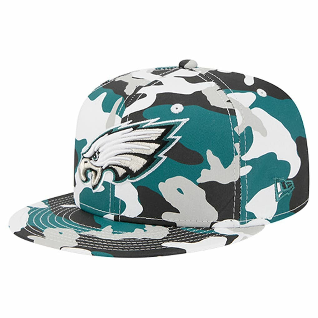 Philadelphia Eagles New Era 59FIFTY Fitted Hat - Midnight Green/Black Hats