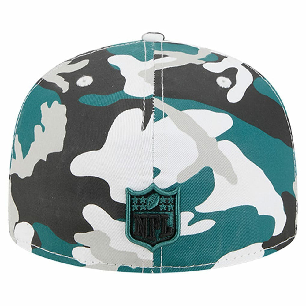 Philadelphia Eagles New Era 59FIFTY Fitted Hat - Midnight Green/Black Hats