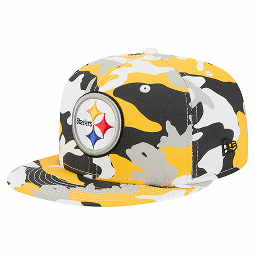 Pittsburgh Steelers New Era 59FIFTY Fitted Hat - Gold/Black Hats