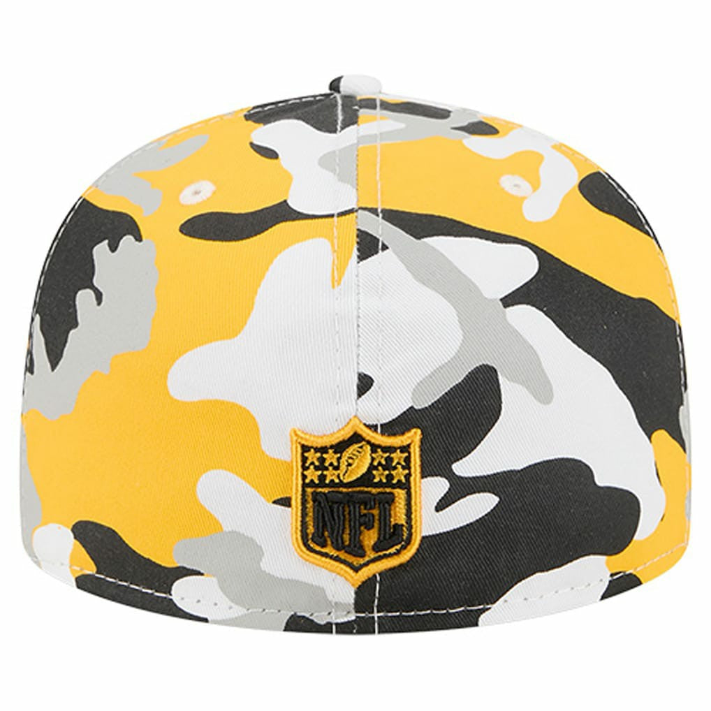 Pittsburgh Steelers New Era 59FIFTY Fitted Hat - Gold/Black Hats