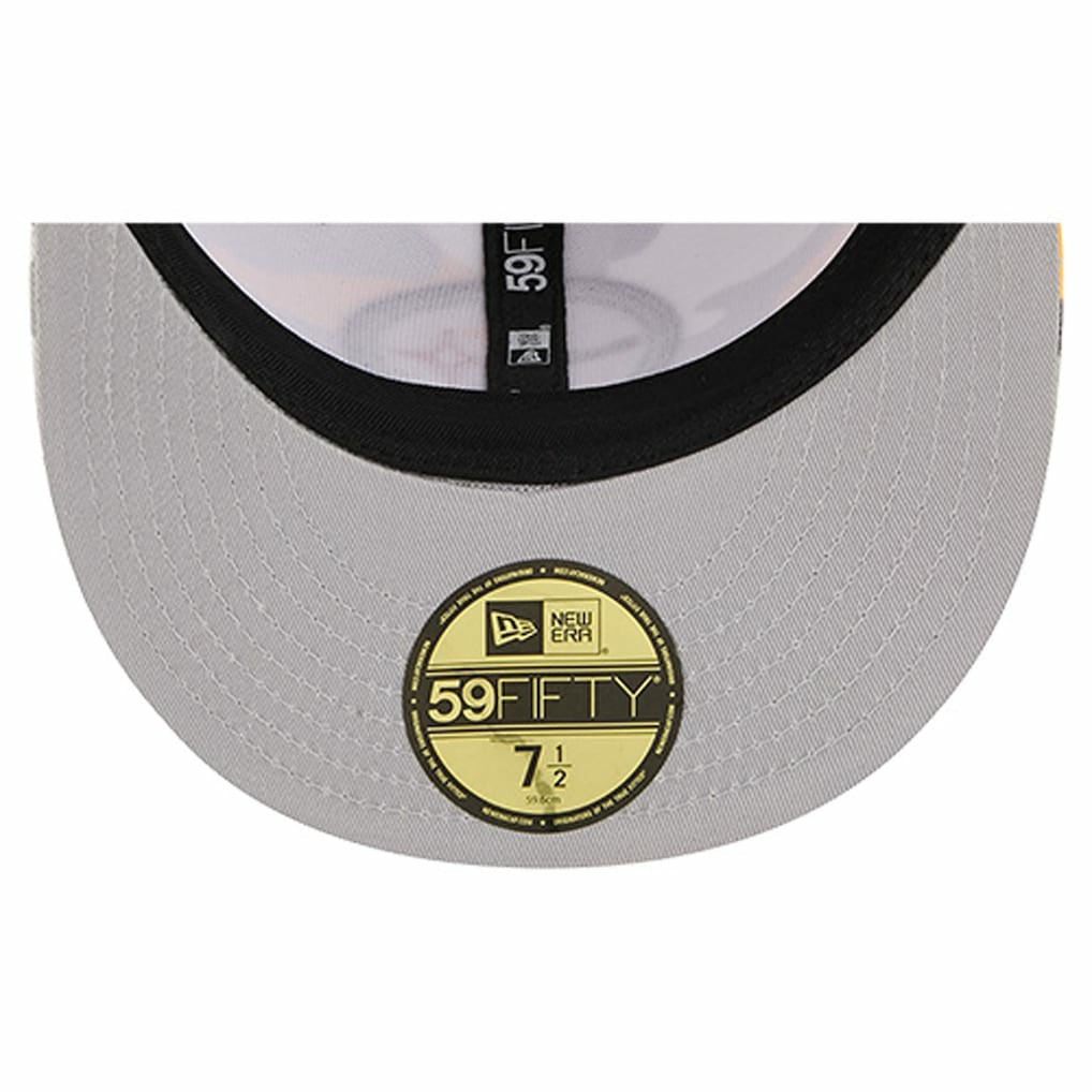 Pittsburgh Steelers New Era 59FIFTY Fitted Hat - Gold/Black Hats