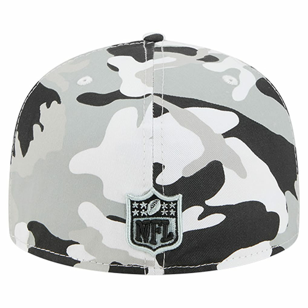 Las Vegas Raiders New Era 59FIFTY Fitted Hat - Silver/Black Hats