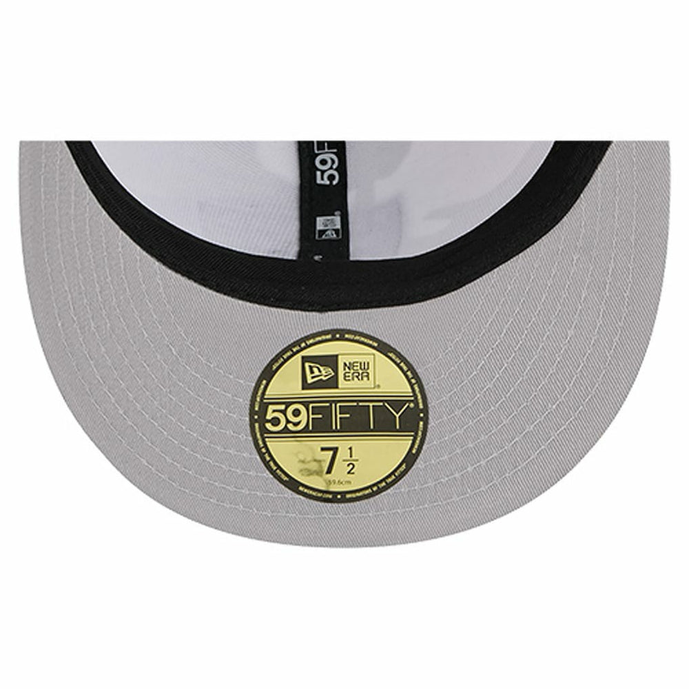 Las Vegas Raiders New Era 59FIFTY Fitted Hat - Silver/Black Hats