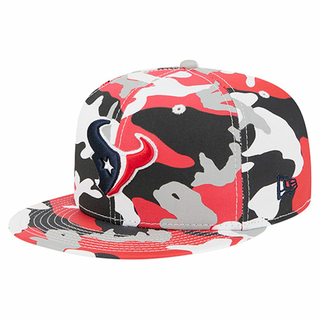Houston Texans New Era 59FIFTY Fitted Hat - Red/Navy Hats