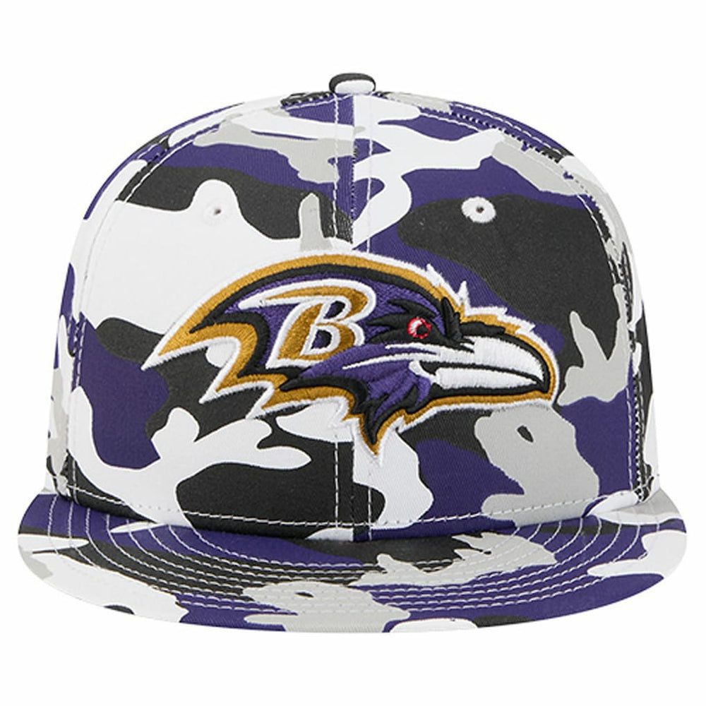 Baltimore Ravens New Era 59FIFTY Fitted Hat - Purple/Black Hats