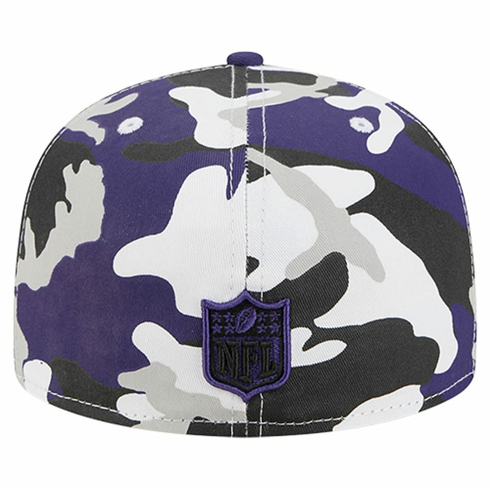 Baltimore Ravens New Era 59FIFTY Fitted Hat - Purple/Black Hats