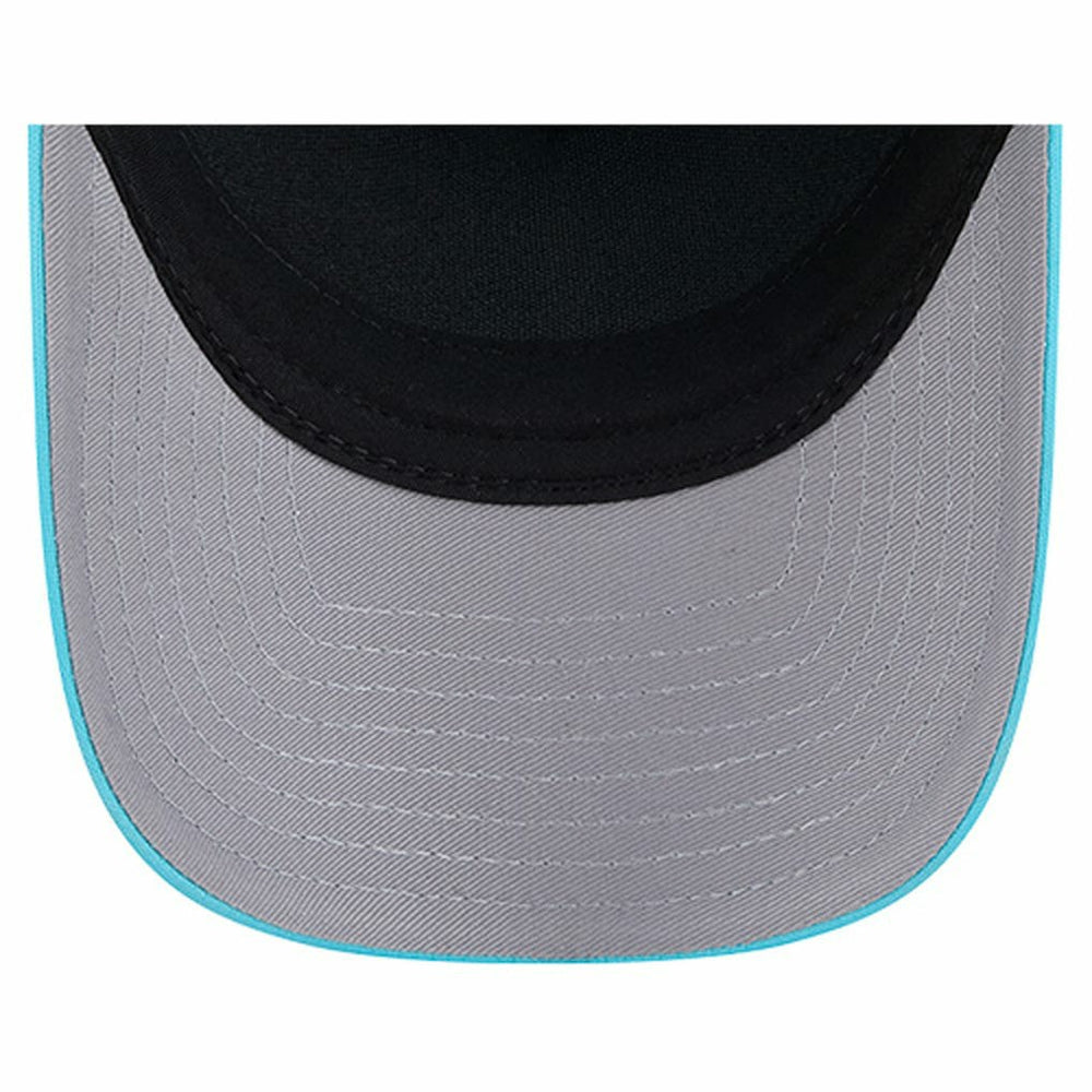 Miami Dolphins New Era Gas Station 9FORTY A-Frame M-Crown Adjustable Trucker Hat - Aqua Hats