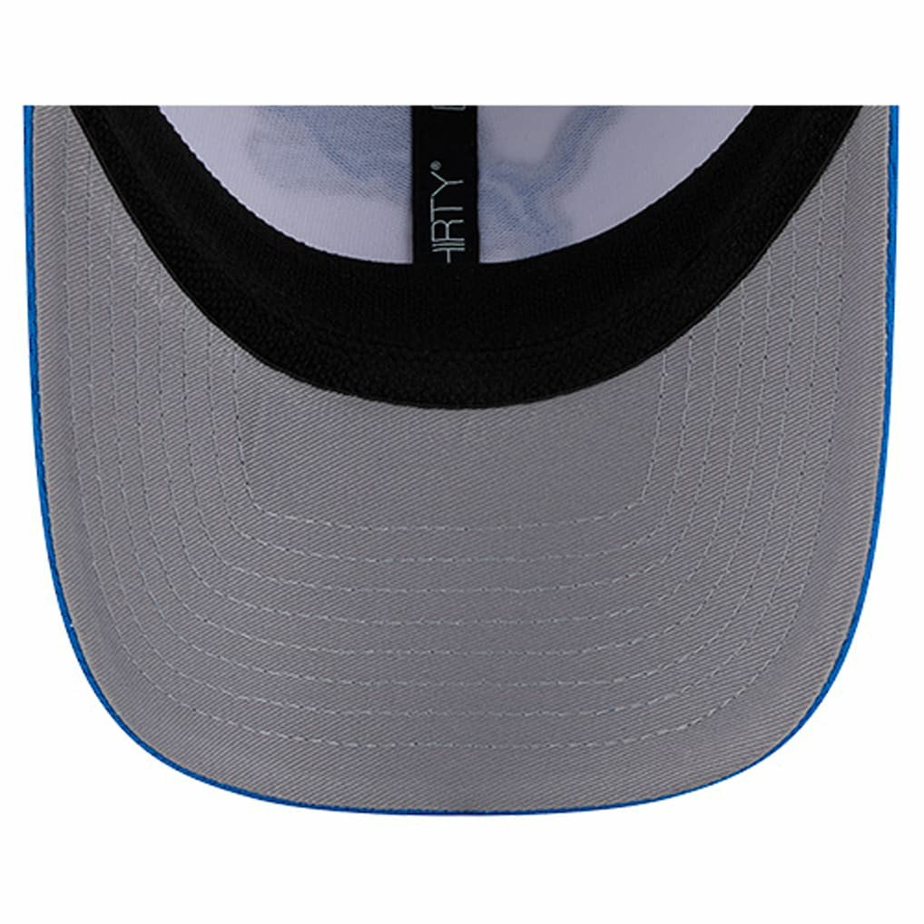 Detroit Lions New Era Dashmark Rays 39THIRTY Flex Hat - White/Blue Hats