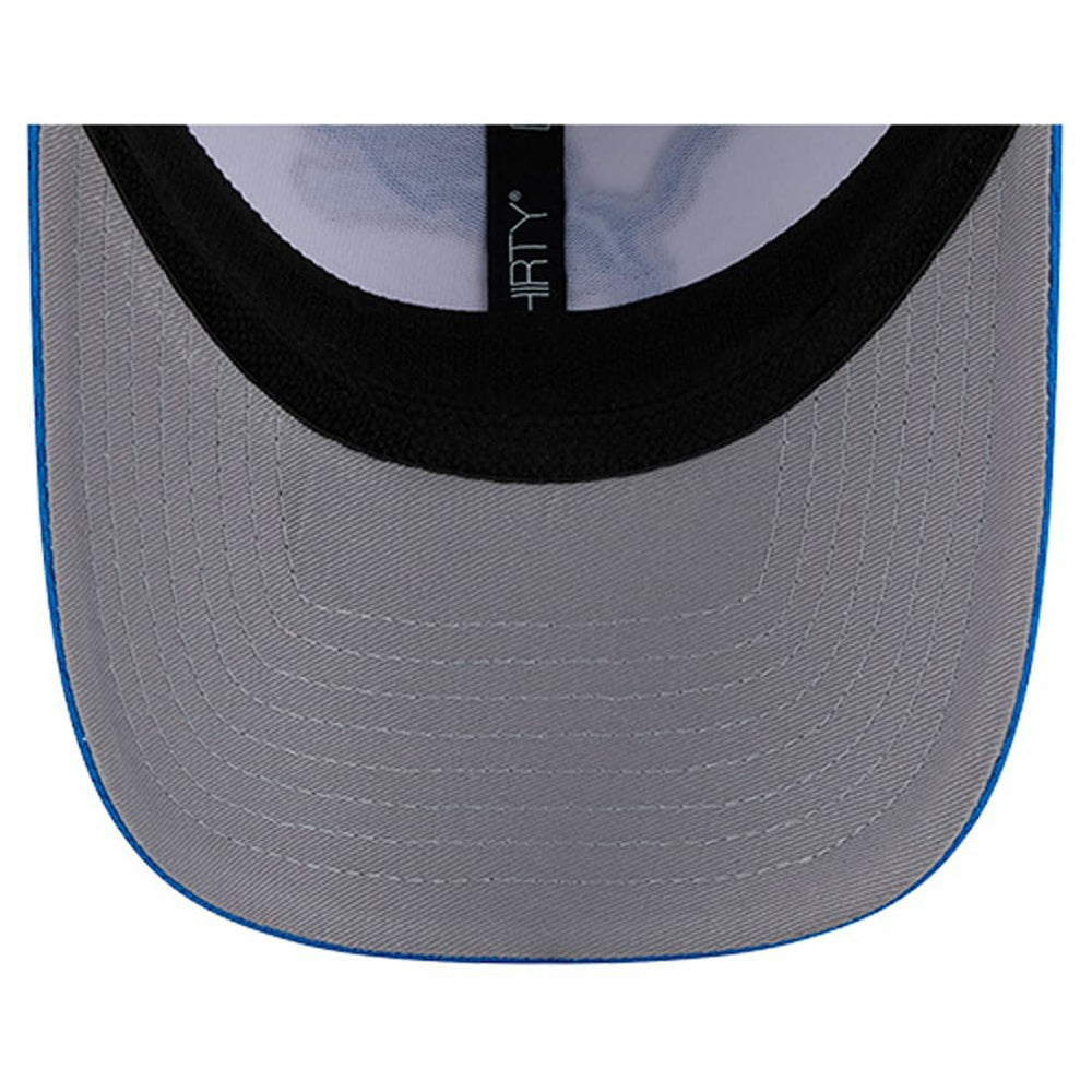 Detroit Lions New Era Dashmark Rays 39THIRTY Flex Hat - White/Blue Hats