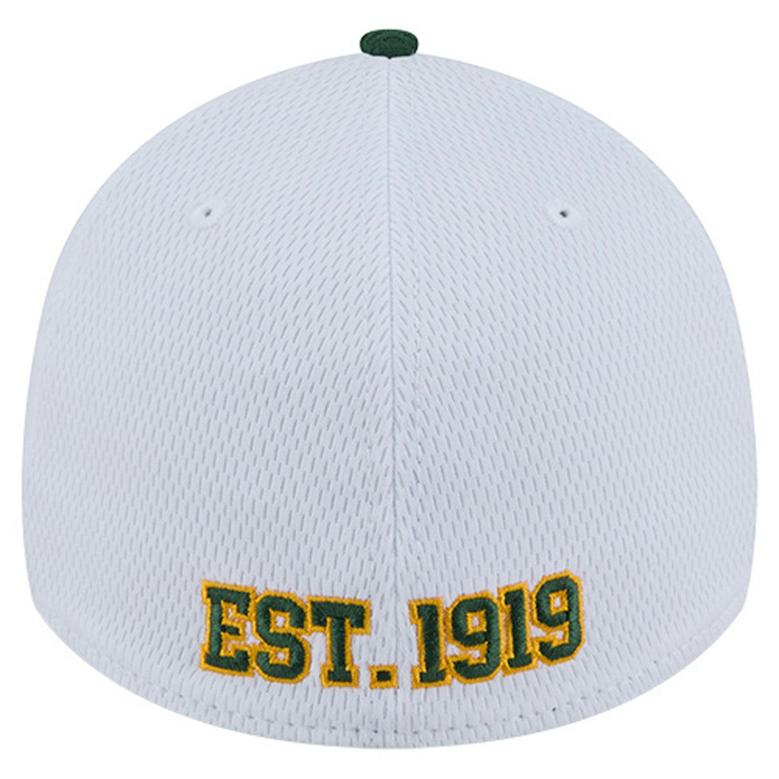 Green Bay Packers New Era Dashmark Rays 39THIRTY Flex Hat - White/Green Hats