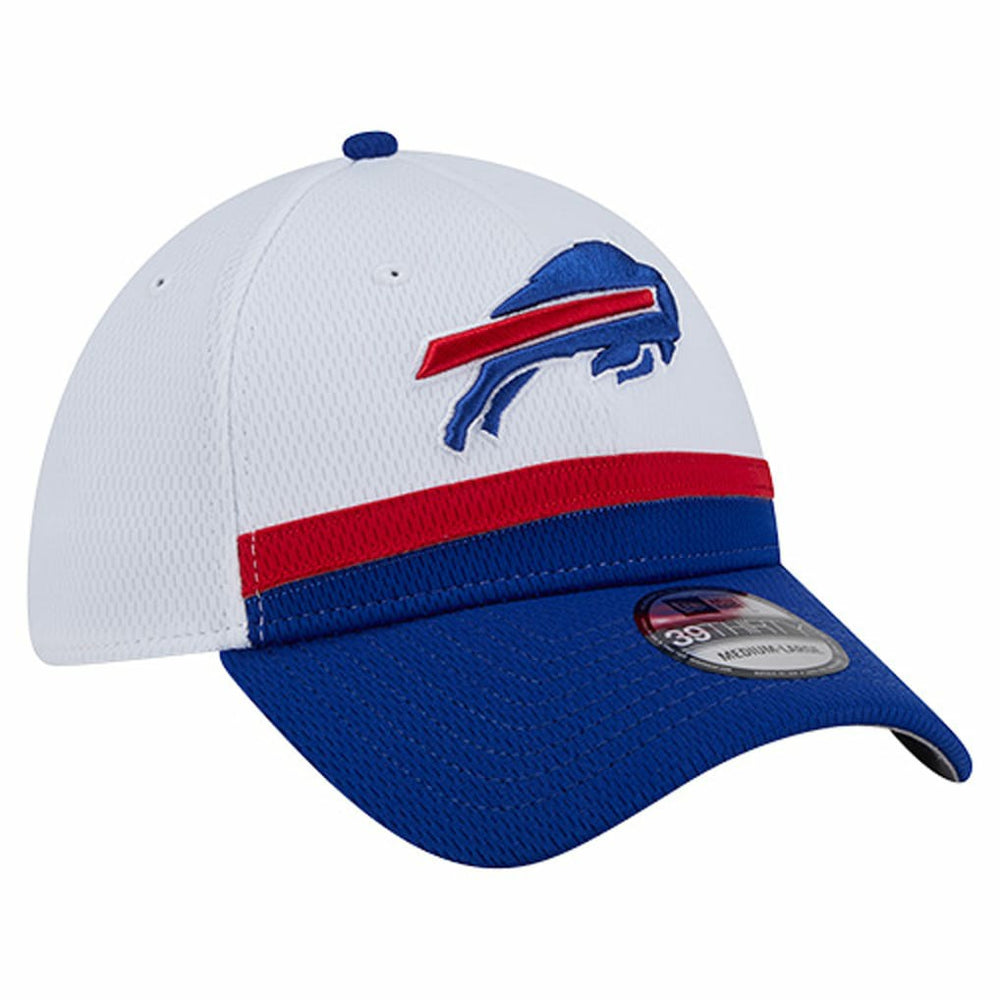 Buffalo Bills New Era Dashmark Rays 39THIRTY Flex Hat - White/Royal Hats