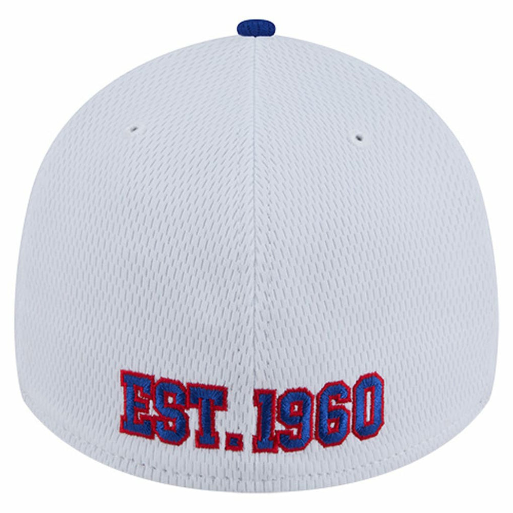 Buffalo Bills New Era Dashmark Rays 39THIRTY Flex Hat - White/Royal Hats