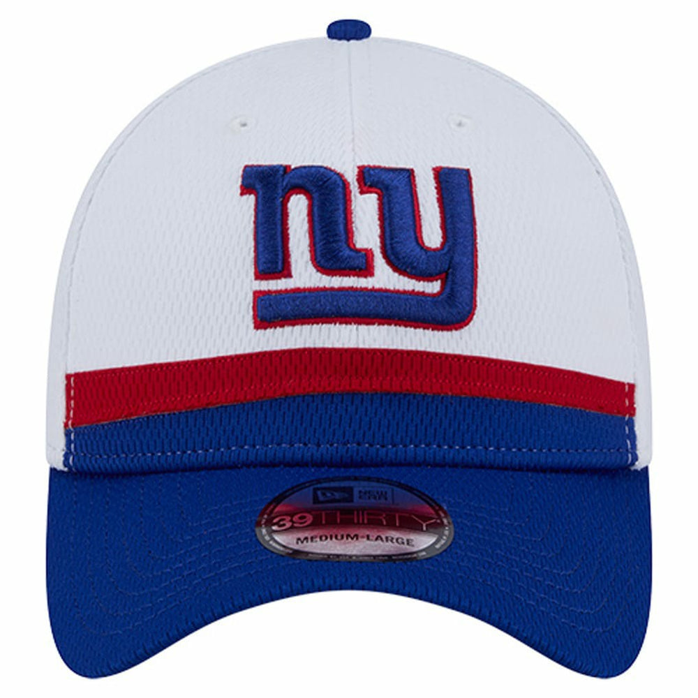 New York Giants New Era Dashmark Rays 39THIRTY Flex Hat - White/Royal Hats