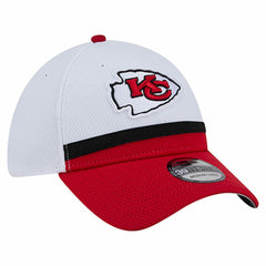 Kansas City Chiefs New Era Dashmark Rays 39THIRTY Flex Hat - White/Red Hats