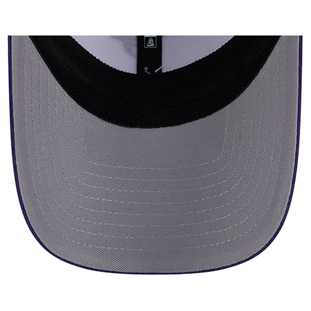 Minnesota Vikings New Era Dashmark Rays 39THIRTY Flex Hat - White/Purple Hats