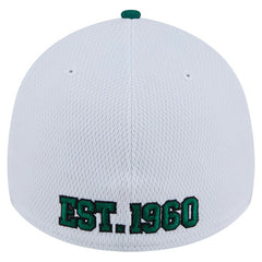 New York Jets New Era Dashmark Rays 39THIRTY Flex Hat - White/Green Hats