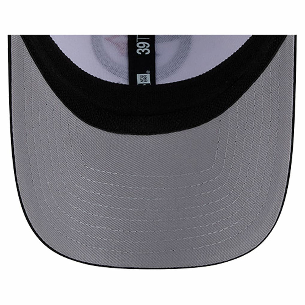 Pittsburgh Steelers New Era Dashmark Rays 39THIRTY Flex Hat - White/Black Hats