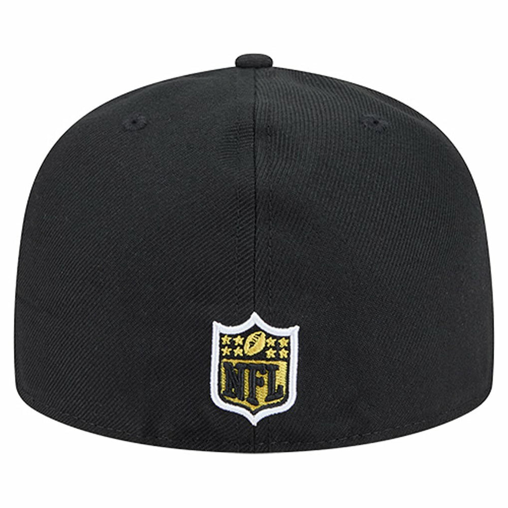 Pittsburgh Steelers New Era Soutache 59FIFTY Fitted Hat - Black Hats