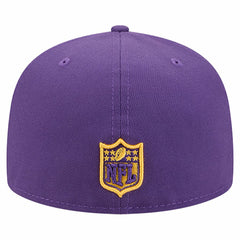Minnesota Vikings New Era Group Chat 59FIFTY Fitted Hat - Purple Hats