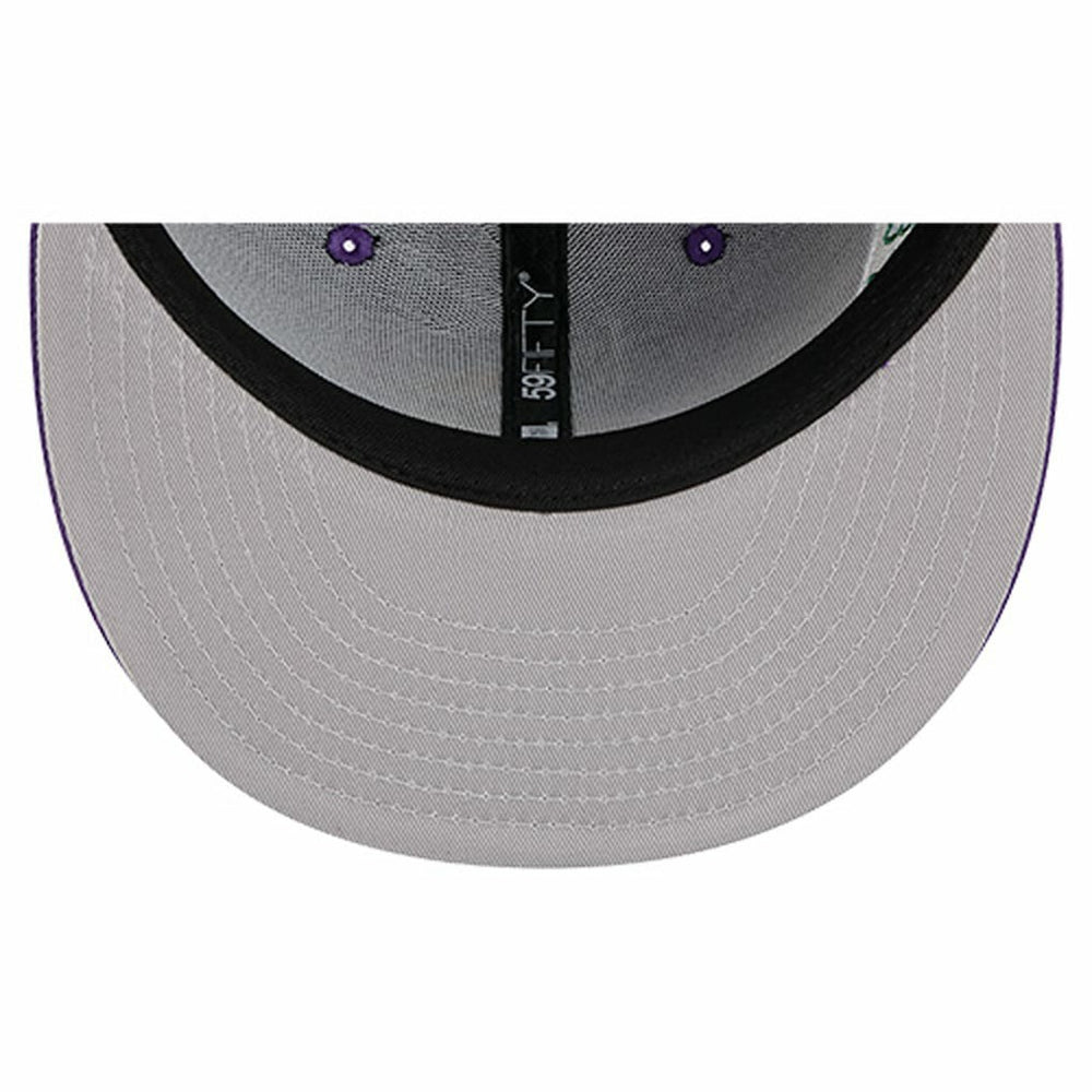 Minnesota Vikings New Era Group Chat 59FIFTY Fitted Hat - Purple Hats