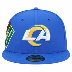 Los Angeles Rams New Era Group Chat 59FIFTY Fitted Hat - Royal Hats