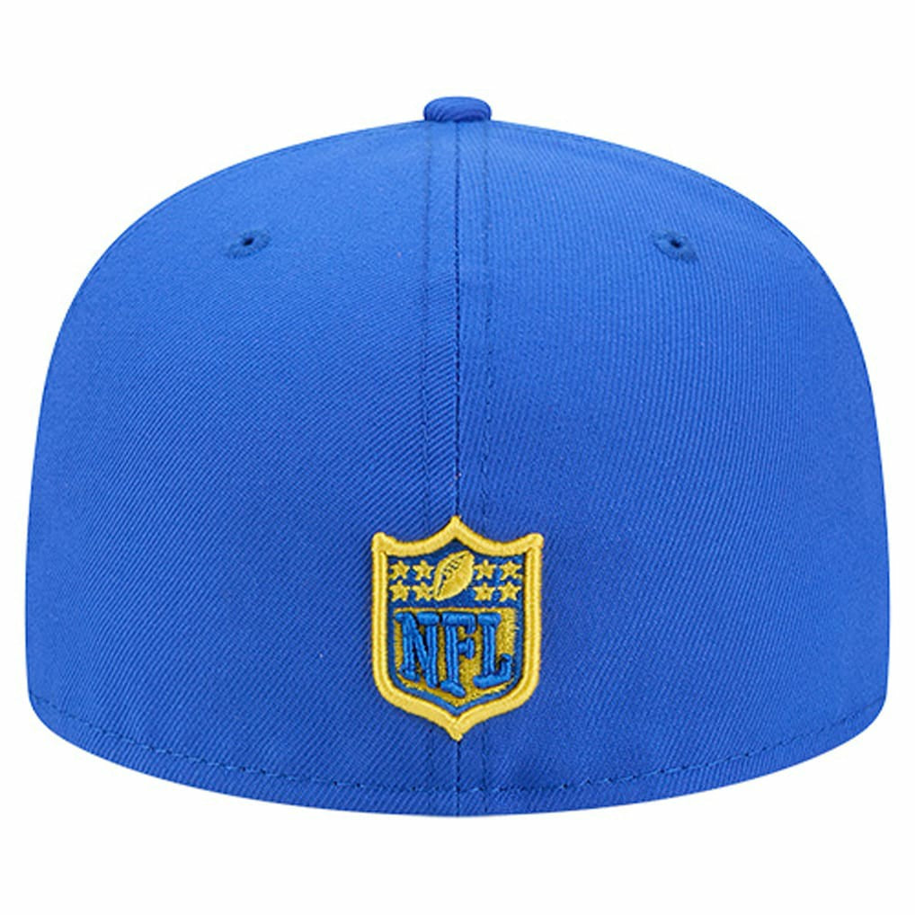 Los Angeles Rams New Era Group Chat 59FIFTY Fitted Hat - Royal Hats