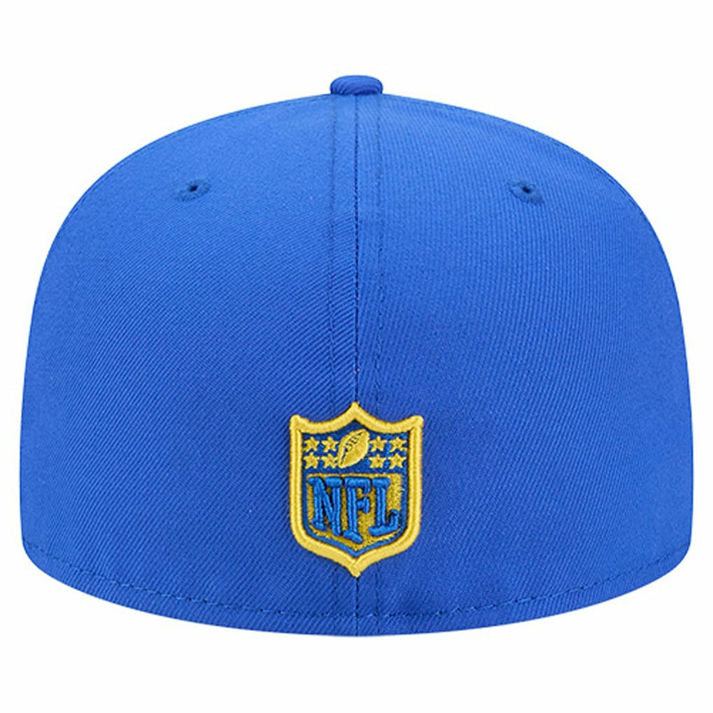 Los Angeles Rams New Era Group Chat 59FIFTY Fitted Hat - Royal Hats