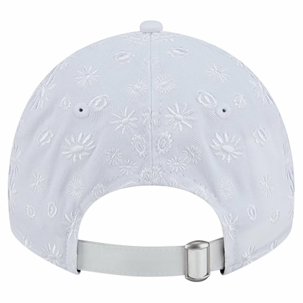 Detroit Lions New Era Women's Floral 9TWENTY Adjustable Hat - White Hats