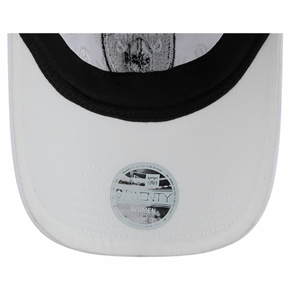 Las Vegas Raiders New Era Women's Floral 9TWENTY Adjustable Hat - White Hats