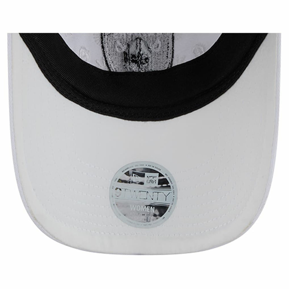 Las Vegas Raiders New Era Women's Floral 9TWENTY Adjustable Hat - White Hats