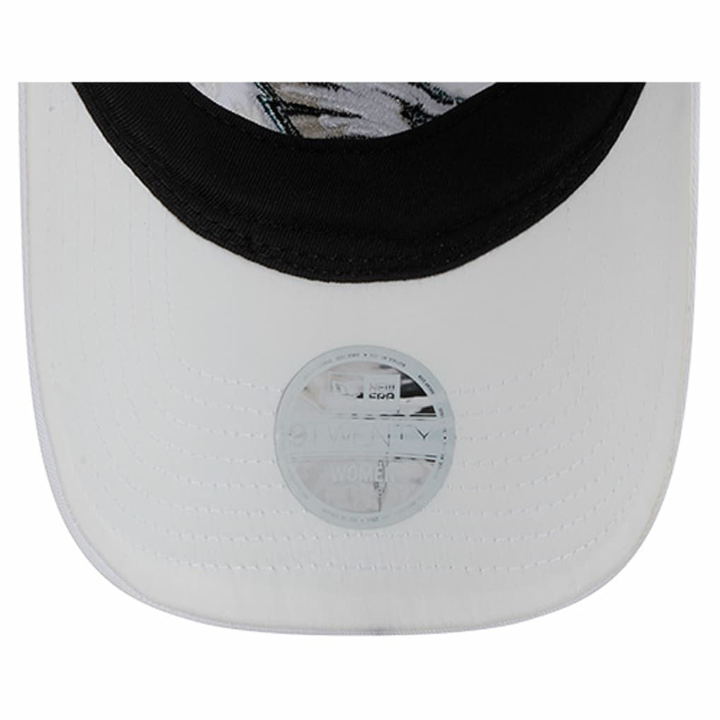 Philadelphia Eagles New Era Women's Floral 9TWENTY Adjustable Hat - White Hats