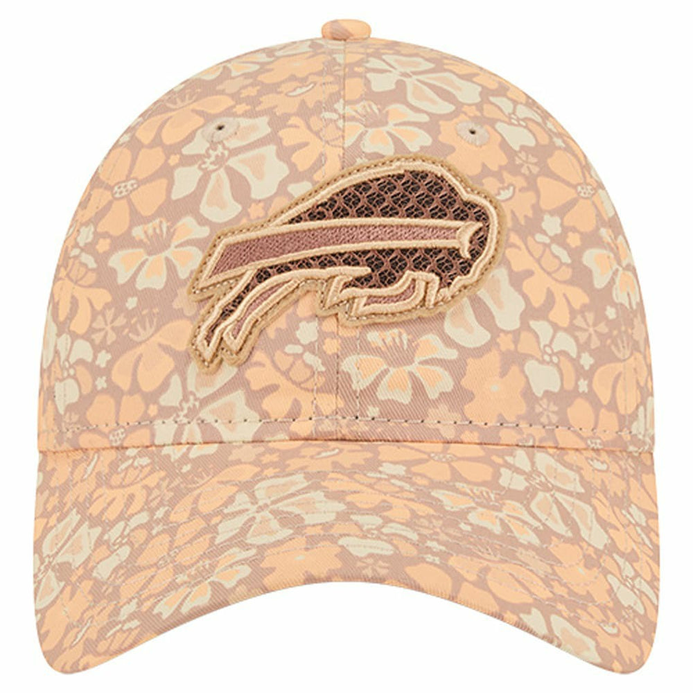 Buffalo Bills New Era Women's Floral 9TWENTY Adjustable Hat - Tan Hats