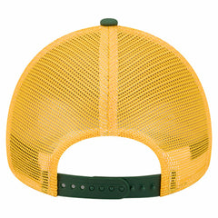 Green Bay Packers New Era Women's Friendship Bracelet 9FORTY Adjustable Hat - White/Green Hats