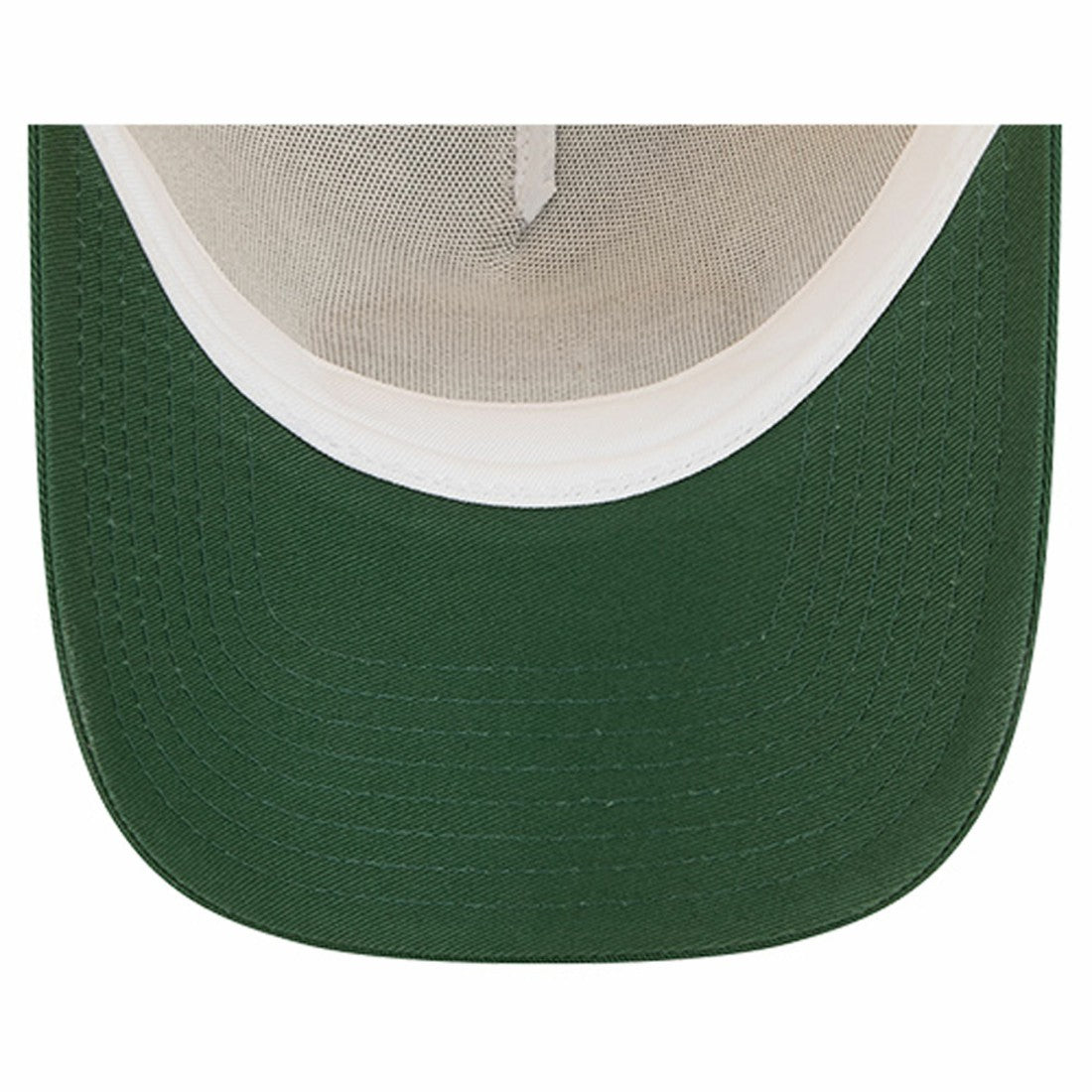 Green Bay Packers New Era Women's Friendship Bracelet 9FORTY Adjustable Hat - White/Green Hats