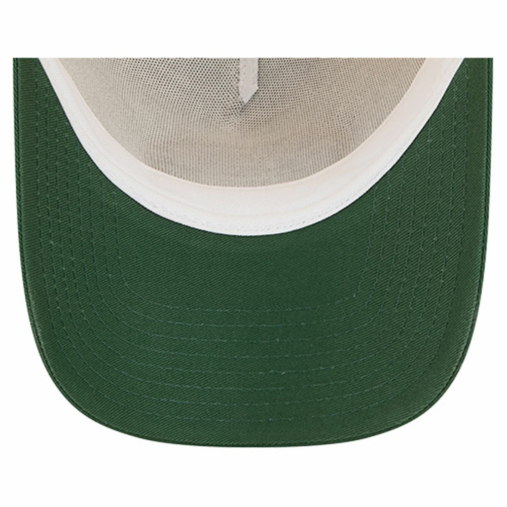 Green Bay Packers New Era Women's Friendship Bracelet 9FORTY Adjustable Hat - White/Green Hats