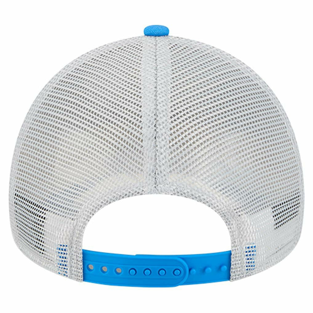 Detroit Lions New Era Women's Friendship Bracelet 9FORTY Adjustable Hat - White/Blue Hats
