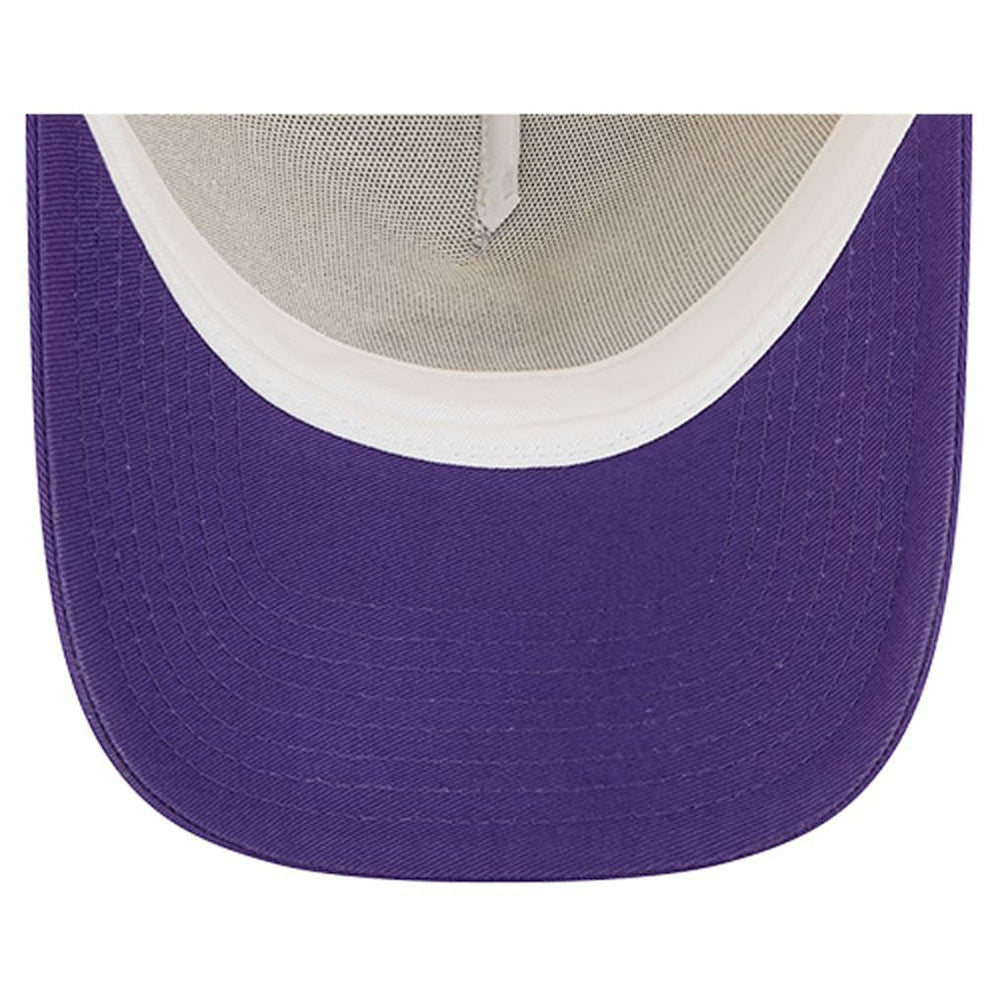Minnesota Vikings New Era Women's Friendship Bracelet 9FORTY Adjustable Hat - White/Purple Hats
